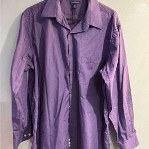Croft & Barrow Men's Purple Button Down Shirt